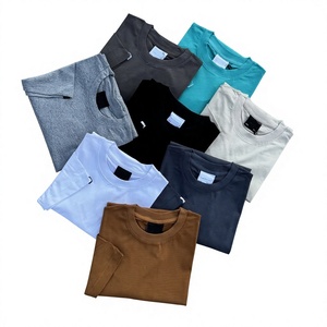Nouvel Arrivage T-shirt Homme 100% Coton Col Rond Coupe Oversize Style Vintage Délavé Robuste Impression Personnalisée Écologique BD - Product Image 5