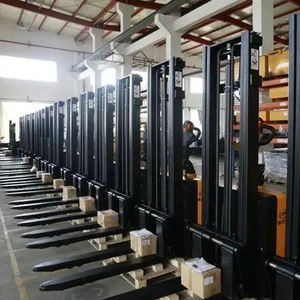 Nuevo apilador eléctrico de 3 toneladas, soporte para montacargas de batería, 1000-2000kg, palé de elevación para peatones, Paseo de 2000m - Product Image 4