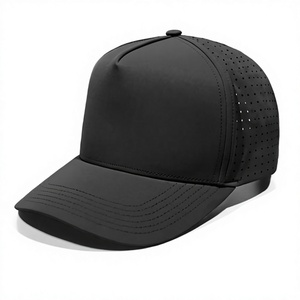 Gorra de Béisbol con Orificios Perforados por Corte Láser, con Logotipo Personalizado, 5 Paneles Estructurados, Cómoda para Adultos, Fabricada en Vietnam - Product Image 1