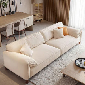 Juego de Sofás de Salón con Diseño de Oreja de Elefante, Resistente a los Arañazos y al Desgaste, de Alta Elasticidad, con Esponja, Superventas - Product Image 4