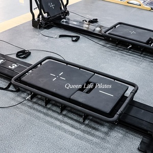 Megaree Profesional Cardio Yoga Entrenamiento Aleación Aluminio Mejor Reformador <span class=keywords><strong>Pilates</strong></span> Máquina <span class=keywords><strong>Mini</strong></span> Megaformer <span class=keywords><strong>Pilates</strong></span> para la venta - Product Image 3