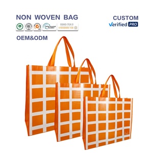 Huahao bagshopping gấp Tote HOT bán Tùy chỉnh hình ảnh thiết kế mới <span class=keywords><strong>PP</strong></span> nhiều lớp không dệt Túi Vải Tote mua sắm - Product Image 1