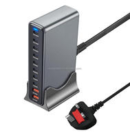 Chargeur de bureau multifonctionnel 800W GAN PD de haute qualité PD140W chargeur transfrontalier nouveau chargeur 10 ports
