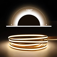 Bande lumineuse COB 24V 720 LED/m coupe libre LED 8mm bande flexible personnalisable découpable 3000K 4000K 6000K Led bande lumineuse Cob