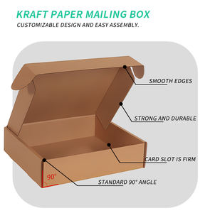 Cajas <span class=keywords><strong>de</strong></span> Cartón Corrugado para Productos Capilares, Impresión Flexográfica, Insertos <span class=keywords><strong>de</strong></span> Corte Personalizados, Cuadradas, <span class=keywords><strong>de</strong></span> Lujo, para Envío - Product Image 5