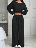 Ensemble 2 pièces décontracté et respirant pour femme, survêtement de sport oversize grande taille XL à séchage rapide