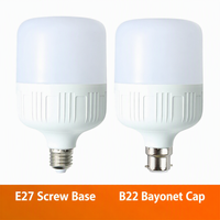 Ampoule LED résidentielle en gros pour usine, 5W-50W, culot E27/B22, certifiée CE, 85-265V, 3000K-6500K, IRC 80