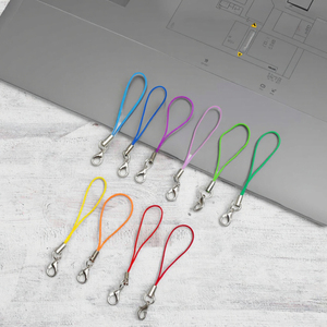Jewelry Accessories DIY Cell Phone Strap Keychain with Hang Rope UV Printing & Custom Logo for Promotional & Business Gifts