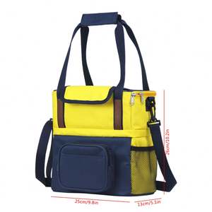 Factory Custom High Quality Reusable Insulated Leakproof Portable <b>Lunch</b> <b>Bag</b> Outdoor Travel Camping Picnic Cooler <b>Bag</b> - Product Image 5