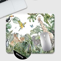 Tapis de clavier en caoutchouc tapis de bureau vente chaude Jungle Flair Anime tapis grand tapis de souris GamerMat Table Mausepad Sublimation tapis de souris