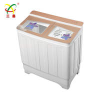 Semi-Automatic Top Loading Household Washing Machine Air Dry Hand Wash Lid Electric Laundry Washer for Daily Use