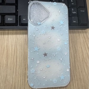 Funda para Teléfono con Diseño Artístico de Halo Azul y <span class=keywords><strong>Blanco</strong></span>, Antihuellas, Compatible con <span class=keywords><strong>iPhone</strong></span> 17, 16 Pro Max, 15, 14, Nuevo Modelo <span class=keywords><strong>13</strong></span> - Product Image 3