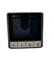 Compteur numérique triphasé avec écran LED rétroéclairé, installation facile par clipser pour armoires électriques et tableaux de distribution