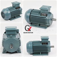 Motor Asinkron Tiga Fasa Gexin IE2 YE2-132S1-2 5.5KW 430HP 3000RPM 380V 50/60Hz Tertutup Anti Tetes IP55 2 Kutub Cor