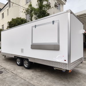 Carretto Mobile Personalizzato per Gelati, Smoothies, Succhi, Caffè e Slush Bar, Rimorchio Completamente Attrezzato, Furgone per Fast Food - Product Image 6