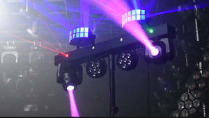 Système d'éclairage de scène DJ portable TIITEE, équipement de DJ disco LED, barre LED professionnelle, éclairage de discothèque, système d'éclairage de scène DJ avec support - Product Image 5