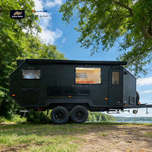 Camping en plein air, caravane hybride tout-terrain, camping-car hors réseau, remorque, suspension indépendante, châssis galvanisé - Product Image 1