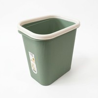 Poubelle en plastique pour la maison, avec couvercle, en PP recyclable, pour cuisine, salle de bain, bureau, vente en gros