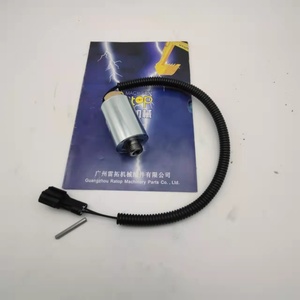 Vanne solénoïde pour excavatrice PC78 PC78US-6 21W-60-42120 24V - Product Image 1