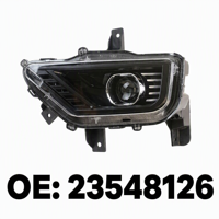 Phare avant droit halogène étanche, non-LED, côté passager, lentille transparente anti-UV, 12V 65W 2100lm pour Baojun 530
