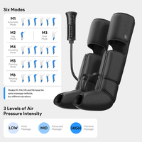 Bottes de massage à compression thermique pour jambes entières, pressothérapie pour mollets, pieds et genoux, pour la récupération sportive