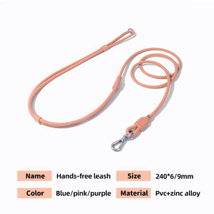 Laisse de traction rose pour animaux de compagnie, légère, imperméable, résistante à l'humidité, facile à nettoyer, de haute qualité - Product Image 3