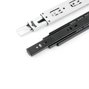 ลิ้นชักทรงกลมขยายได้เต็มที่ขนาด45มม. ตัวยึดโลหะแบบเลื่อนได้น้ำหนัก45กก. สำหรับรับประทานอาหารในห้องนอนอพาร์ตเมนต์ - Product Image 3