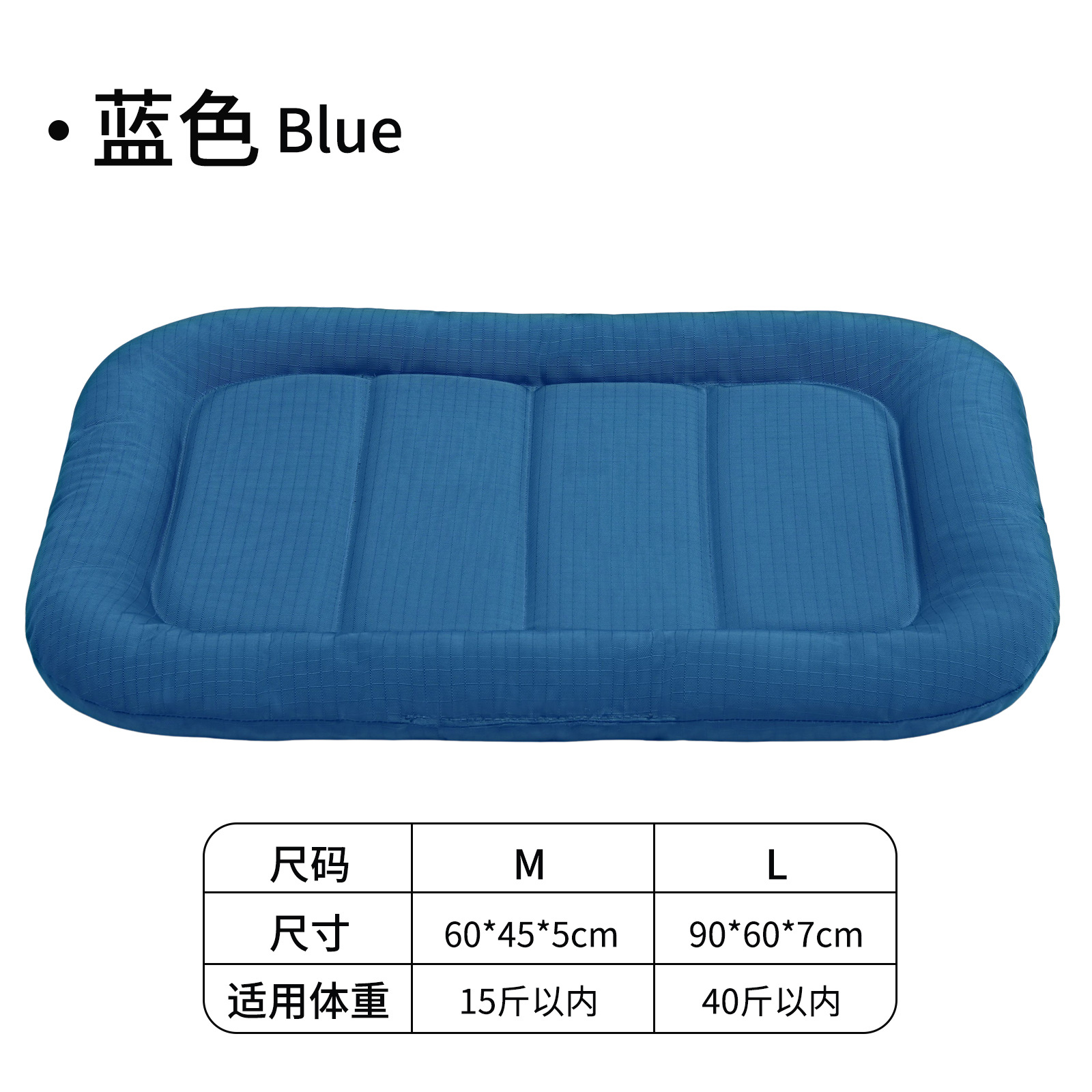 Tapis Oxford bleu 2520D