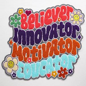 Custom Manufacturer Ethnic and Regional Apparel Style Patch Sew on Chenille Embroidered Patch - Product Image 2