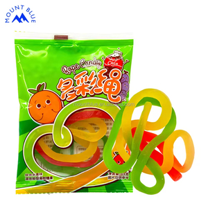 Caramelos de Goma Suaves con Sabor a Cola, en Forma de Cubo, Color Arcoíris, Marca Mount Blue China, en Caja, Venta Caliente, 12 Meses de Duración - Product Image 1