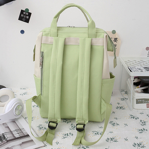 Nuevo Conjunto de Mochila Escolar Rosa Estilo Japonés, Mochila Escolar Moderna para Niñas, Conjunto de 4 Piezas para la Escuela Secundaria - Product Image 3