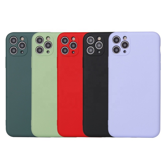 For iPhone 11 Phone Case, Hot Seller 2021 Skin Feeling Soft TPU Full Cover Mobile Phone Case for iPhone 12