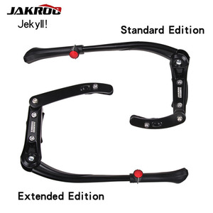 Soporte de Bicicleta JOHORSE de Aleación de Aluminio Resistente para Bicicletas de Montaña MTB, Montaje en la Barra de <span class=keywords><strong>Cadena</strong></span>, Ajustable de 46-55 cm, Tamaño Universal - Product Image 5