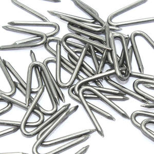 Aangepaste Maat U-Type Nagels Prikkeldraad Hek Nietjes Glad Schacht Staal Materiaal - Product Image 4