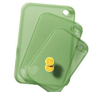 Tabla de cortar de doble cara Yongkang, rectangular, gruesa, de PP, antibacteriana, antideslizante, para carne y verduras, tabla de cortar para cocina - Product Image 2