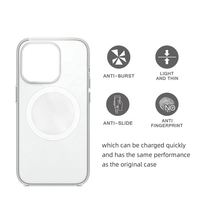 Nouvelle Coque de Téléphone Magnétique en Silicone Antichoc et Étanche avec Recharge sans Fil pour 11-15, Garantie 6 Mois