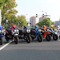Scooters à essence 125cc et 150cc avec moteur 4 temps de 3.00 à 12 pneus
