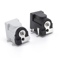 Connecteur femelle DC 12V en laiton pour montage sur circuit imprimé, modèle JT-DC-5521 0.5A, 5.5x2.1mm SMT SMD