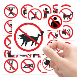 علامة مخصصة لا تدخين خالية من الصدأ 40 مل مغلفة شخصية علامة فينيل المرور للملصقات التعبئة والتغليف - Product Image 6