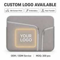 Funda de Neopreno para Portátil con Logotipo Personalizado, Impermeable y Resistente a Golpes, para Portátiles de 13, 14 y 15.6 Pulgadas