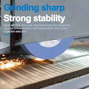 Disco Abrasivo de Corte Frio de Alta Eficiência Norton 120 Mesh para Acabamento de Superfície Suave Ra0.1 em Peças de Ferro - Product Image 5