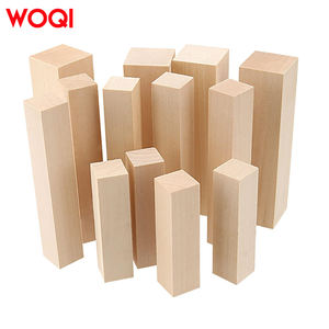 Blok Kayu Basswood Mentah untuk Ukiran, Kayu Lapis Alami untuk Kerajinan DIY, Dekorasi Rumah, Patung, Kotak, Penjualan Langsung Pabrik WOQI - Product Image 3