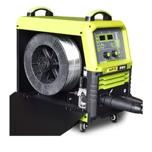 220A mig Welder for Aluminum Welding use 15KG aluminum wire roll in industrial