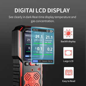 Detector de Gas Portátil NOYAFA JMS19 con Monitor de 4 Gases, Detección de Fugas y Alarma - Product Image 6