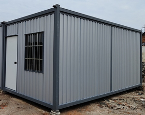 Đúc sẵn Di động Modular container nhà với bánh sandwich bảng điều chỉnh thiết kế di động phẳng gói văn phòng khách giải pháp - Product Image 5