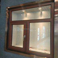 Fenêtres coulissantes à double vitrage au design moderne, livraison rapide, couleurs personnalisées, PVC pour salon, type rideau suspendu