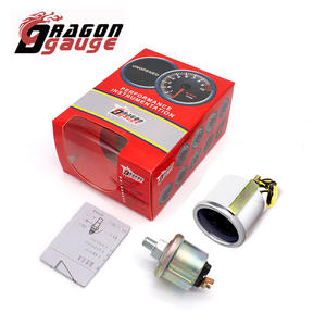 DRAGON GAUGE-Espejo Digital LED para coche, medidor automático de tubo de 52mm, 12V, con Sensor, medidor de refuerzo, <span class=keywords><strong>3</strong></span> Bar, Universal, 6142s - Product Image 3