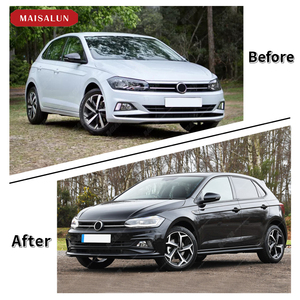 Kit Carrozzeria Stile <span class=keywords><strong>R</strong></span> <span class=keywords><strong>Line</strong></span> per Ricambi Auto MAISALUN per <span class=keywords><strong>Volkswagen</strong></span> VW <span class=keywords><strong>POLO</strong></span> 2019 Paraurti Anteriore Kit Accessori Auto - Product Image 1