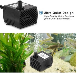 Pulaco 5W Mini <span class=keywords><strong>pompa</strong></span> dell'<span class=keywords><strong>acqua</strong></span> del serbatoio di pesce 350L/H flusso 0.9m ascensore 220v 50hz 60hz - Product Image 6