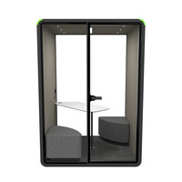Cabine téléphonique insonorisée Hecor pour bureau, studio de travail, cabine acoustique pour bureau